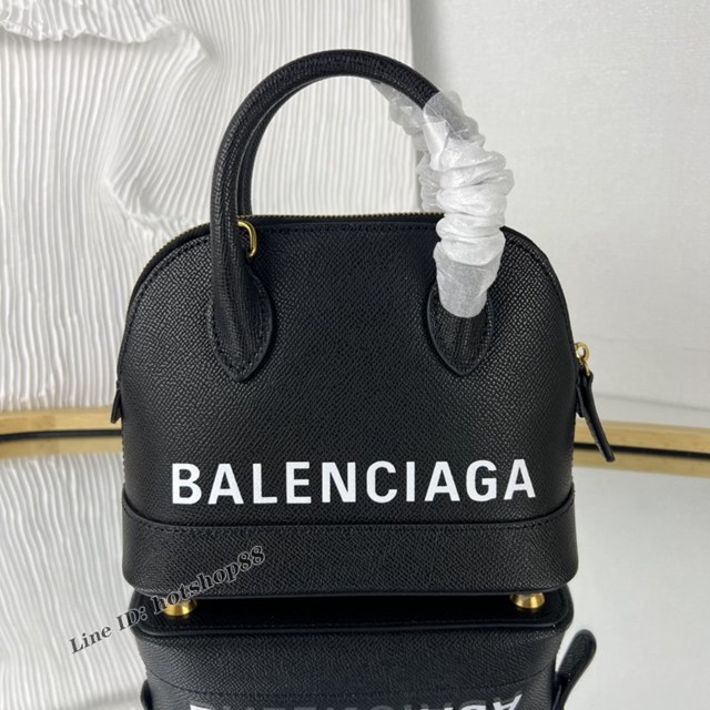 Balenciaga專櫃爆款新版/金色LOGO小號手提貝殼包 巴黎世家原單大字母貝殼包 fyj1979